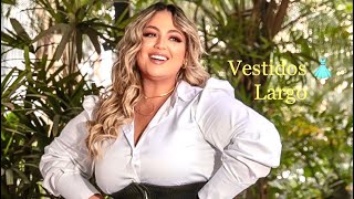 Vestido Largo un tips en moda para mujeres Plus Size [upl. by Maxfield]