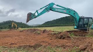 Xe đào Kobelco SK26010 Komatsu PC35010 [upl. by Sined]