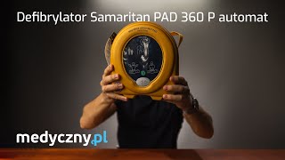 Defibrylator Samaritan PAD 360 P automat Wyposażenie budowa i zastosowanie AED [upl. by Nordna]