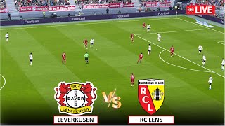 🔴LIVE  BAYER LEVERKUSEN vs RC LENS I CLUB FRIENDLY FOOTBALL MATCH I eFOOTBALL PES 21 GAMEPLAY [upl. by Okimat]