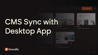 CMS Sync with Desktop App  Webflow amp Shopify connected Smootifyio [upl. by Mccarthy279]