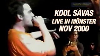 King Kool Savas  17112000  Live im Dockland Münster [upl. by Ardle498]