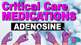 Adenosine  Critical Care Medications [upl. by Ard840]