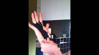 How to tape your hands for kettlebell and crossfit [upl. by Cathrine407]