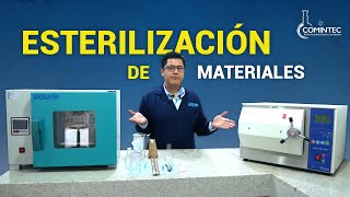 ESTERILIZACIÓN de materiales con AUTOCLAVES [upl. by Nalod]