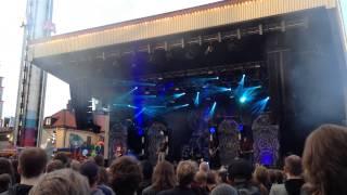 MESHUGGAH  Cadaverous Mastication  Gröna Lund Stockholm 20140531 [upl. by Osicran]