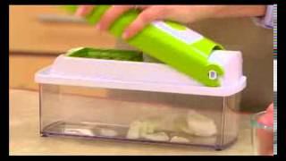 Genius Nicer Dicer Plus Vegetable Chopper [upl. by Rorrys]