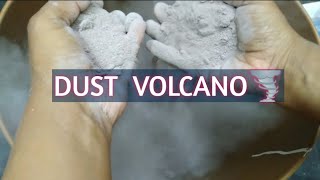 Very very Dusty Sand Cement Crumbling in Bucket 🌪️ Very Relaxing n Very Satisfying ASMR 😍 Enjoy ❤ [upl. by Peale]