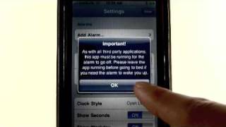 iPhone apps  Alarm Clock Pro [upl. by Nivad]
