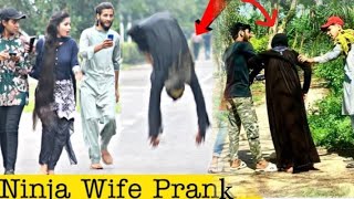 Ninja Wife PrankBest reactionsNinja wife on while chairPrank in Pakistan [upl. by Adnolrehs]