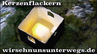 19 Kerzenflackern 🕯  Adventskalender 2020  wirsehnunsunterwegsde [upl. by Fromma356]