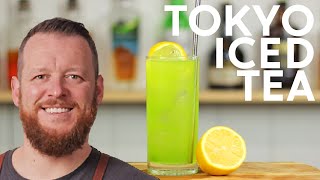 TOKYO ICED TEA  Bright Green Long Island Iced Tea [upl. by Aligna]