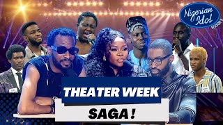 Nigerian Idol 2024 S9  Theatre Week Saga [upl. by Thorncombe]