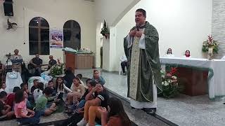 Padre Robson Oliveira I Igreja Santa Clara de Assis em Itaquaquecetuba SP [upl. by Ehsom976]