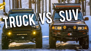 Truck vs SUV for Overlanding  Which Is Better [upl. by Weider]