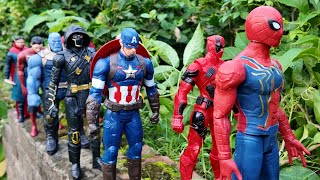 SUPERHERO AVENGERS HULK VS SPIDERMAN IRON MAN VS CAPTAIN AMERICA VS THANOS THOR VS ANTMAN [upl. by Roselia]