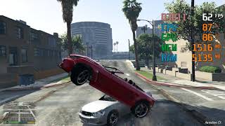 Radeon Vega 3 Graphics  AMD Athlon 200GE  Grand Theft Auto V GTA V FPS Test 720p Low [upl. by Aiket]