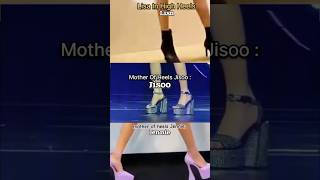 Three Mothers of heels LisaJisooJennie 🥵👠  LisaheelsJisoojenniequeenmothersshoesshorp [upl. by Atlee]