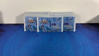 Check your local Lids I paid 1 each for all of these Topps Chrome x Lids Mitchell amp Ness Packs [upl. by Eilis]