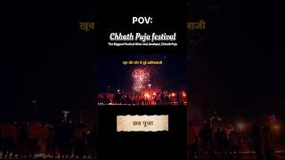 Whats the BIGGEST Festival in Bihar and Jharkhand this Year [upl. by Hayton]