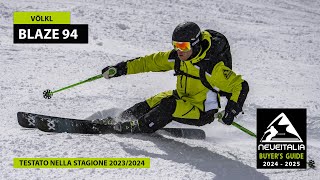 Völkl Blaze 94  NeveItalia  Ski Test  20242025 [upl. by Sherburn525]