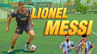 Drible do Messi Como aprender a DRIBLAR [upl. by Anitram]