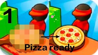 Pizza ready level 1 pizza pizzalover pizzarecipe gameplay [upl. by Suivatram879]