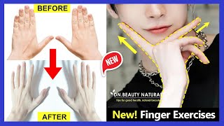 New Exercise for Fingers amp Hands Get Fingers slim and long straight Fix finger and hand pain [upl. by Nera]