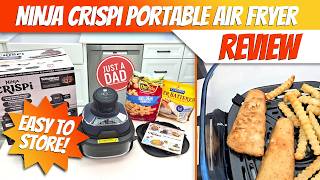 Ninja Crispi Portable Air Fryer FN101 HONEST REVIEW Cooks Great amp Easy to Store [upl. by Imoyaba]