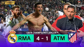 The day Ramos Saves Real Madrid VS Atlético Madrid UCL Final 2014 HighlightThe LastMinute Hero 4K [upl. by Chaffee]