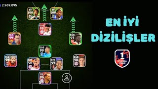 Tüm En İyi Dizilişler eFootball 2024 Mobile  En İyi Diziliş eFootball 2024 [upl. by Rehpretsirhc994]