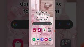 Tutorial mengubah wallpaper di HP Samsung [upl. by Wilhide387]