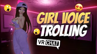 quotBring Those Buns Here🥵quot VRChat Girl Voice Trolling 😳 Lobby Went Wild [upl. by Norbie]