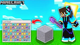 clay drop super op items 🤯 in mincarft Minecraft gameplay [upl. by Mcgill]