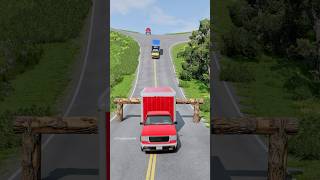 Dump trucks driver log trap crash part639 shortvideo beamngdrive shorts truck india usa [upl. by Reinertson]