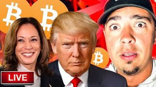 Will ELECTION 2024 Change Crypto Trading Forever 24 HOUR COVERAGE [upl. by Ennaid]