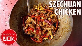 Easy Szechuan Chicken Recipe [upl. by Goff]