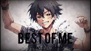 Nightcore  Best of Me Neffex [upl. by Imef503]