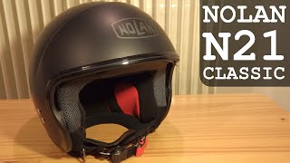 NOLAN N21 Classic  DemiJet Helmet with Retractable Visor  Unboxing amp Overview [upl. by Trebreh816]