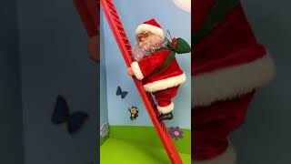 Santa Claus Climbing Stairs Toy Shorts [upl. by Rezal]