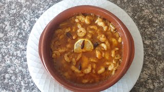 crevettes 🍤 🍤 pil pil اجيو تشوفو معايا طريقة ساهلة ماهلة ديال الطجين دالقمرون [upl. by Enna]