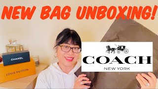 NEW COACH BAG UNBOXING 🤩 [upl. by Notak347]