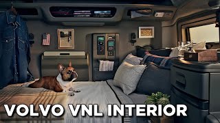 New 2023 VOLVO VNL INTERIOR  A luxury office on wheels [upl. by Jacobo]