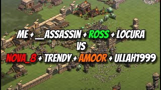 Me Assassin ross LocuraTransitoria vs Nova8 Your Ego Amoor ullah1999 aoe2de michi [upl. by Tebzil]