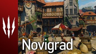 Novigrad – Music amp Ambience – Witcher 3 [upl. by Edrick]