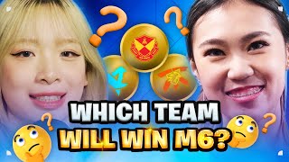 Fnatic ONIC PH or SRG  Unfiltered M6 Predictions [upl. by Swerdna]