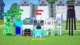 THỬ THÁCH THÀNH CÔNG TẶNG CẶP KIM CƯƠNG CHO LỚP HỌC QUÁI VẬT TRONG MINECRAFT  Thử Thách SlenderMan [upl. by Craggy]