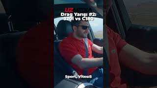 Sport modunda drag yarışı C180 vs 320i  Mercedes C180 W205 vs BMW 320i F30 [upl. by Urana]