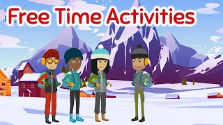 Hobbies and Free Time Activities  English Conversation Practice [upl. by Norita782]