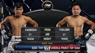 Lerdsila vs Sok Thy  Full Fight Replay [upl. by Can904]